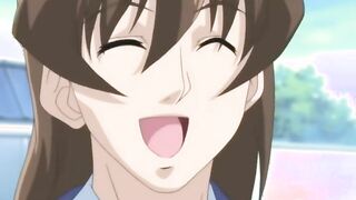 Wife with Wife 2 - Busty anime actress seduces married man to fuck her virgin pussy