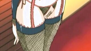 9 O’clock Woman 3 - Naughty news lady enjoys hentai sex toys in her pussy and ass