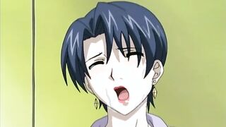 Pervy guy fucks his aunt's asshole while she screams - taboo hentai