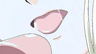 Elf princess uses her huge boobs to fuck and suck a stinky penis