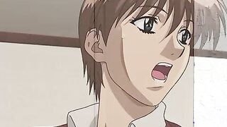 Heartwork 3 - Busty hentai teacher gets fucked while tied up and held at gunpoint