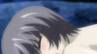 Dvine Luv 4 - Anime girl forgets everything with a deep cock thrust from behind