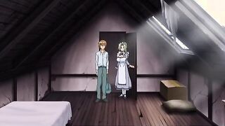 Vampire 1 - Huge titty vampire gives a boobjob and gets splattered with cum