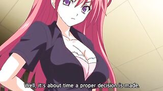 Nuki Doki! Angel vs. Demon Sex Battle 2 - Busty succubus and angel fight over the hentai d