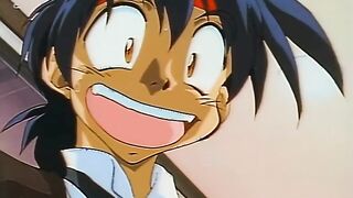 Pia Carrot 2 ep1 - Hero saves sexy redheaded anime girl and fucks her on the beach