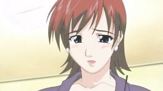 9 O’clock Woman 2 - Hentai news lady is tied up and vibrated till her pussy is soppy wet