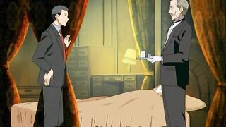 Sin of Desire and Disgrace 1 - Ugly bastard fingers a tied up hentai maid