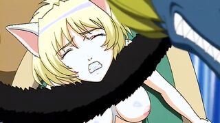 Onmyouji: The Sinsister Goddess 2 - Winged goddess battle sluts and sexed up vixens ride d
