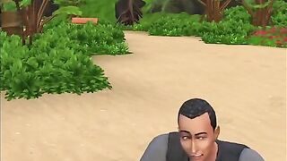 WŚCIEKLIZNA RABIES 1 [The Sims 4] - Threesome group fuck
