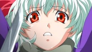 Gausu - Forest bandit face fucks a tied up anime kunoichi