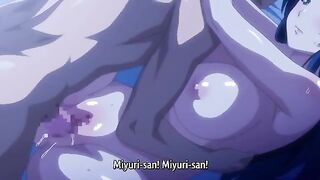 Wife Eater 3 ep1 - Stepson fucks his busty nurse stepmom and creams her hentai pussy