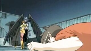 Boundary Between Dream and Reality 3 - Warrior defeats harpy and fucks catgirl and angel
