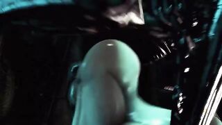 Unknown Planet 9 - Busty Samus Aran gets her pussy tore open by a big alien monster dick