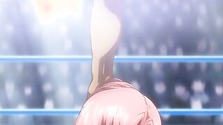 Fighting of Ecstasy 1 - Redhead with huge hentai tits gets defeated in sexual combat