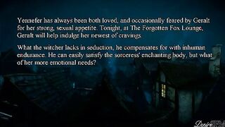 The Throes of Lust - Yennefer fucked by Geralt in front of window