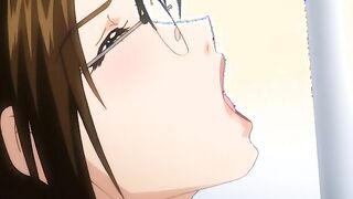Marauding Milf 2 - Horny japanese aunt and hentai girl give a double blowjob to dirty perv