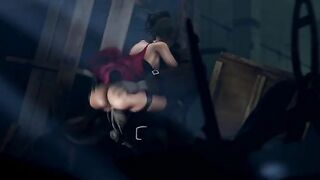 Ada Wong is made to suck a zombie cock to save friend's life