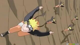 Naruto and Shizuka have dirty cowgirl sex After Fighting