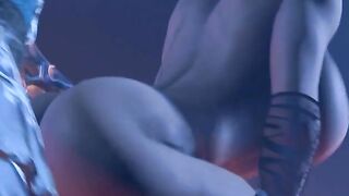 Busty 3d Sonya Blade gets fucked by the emperor and his men