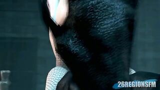 Demonic Pleasure 1 - Big dicked beast alien destroys cute slave girl's pussy with hard thr