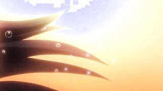 Alignment You 2 - Futanari ghost demon fucks a busty sensei while perverts watch