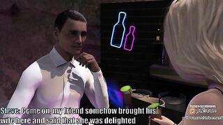 Pamela 2 - White girl gets surprise anal from black dick at the club