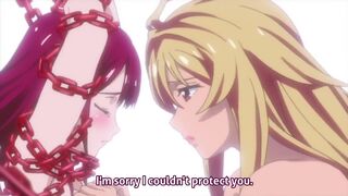 Super hot anime babes get probed by tentacles to power super weapon