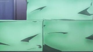 Hot girls start making out and it turns in to a hentai lesbian orgy and combat zone