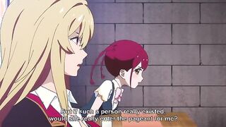 Hot girls start making out and it turns in to a hentai lesbian orgy and combat zone