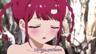 Hot anime babes are tied up and then whipped mercilessly by mean slut