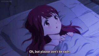 Hot anime babes are tied up and then whipped mercilessly by mean slut