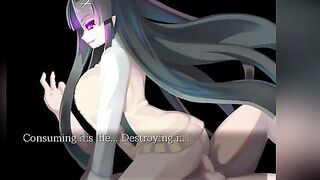 Succubus drains your life while she is riding cowgirl on your cock - ASMR