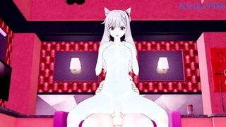 Keqing and Aether have intense sex in a secret room. - Genshin Impact Hentai