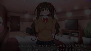 Romantic sex with lovely girlfriend [Koharu Biyori] / Hentai game