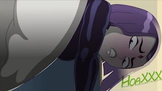 Teen Titans Starfire Rimming Raven Ass Licking