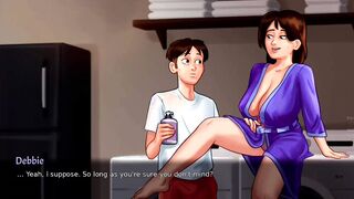 Step Mom Stayed Calm…That Made Me Nervous (18+) | New Update | Summertime Saga
