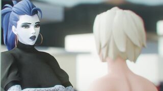 MILF Mercy Fucked hard and Creampied by Futa Widowmaker Full Movie