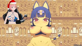 Ankha is hot riding a big cock in the new episode