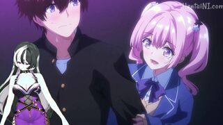 Horny lesbians having an orgy - Hentai Anime