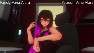 Futa roommate makes your her bitch yet again