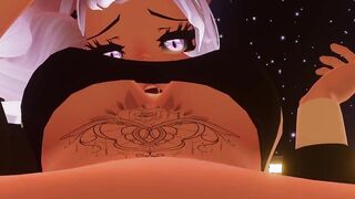 Sneaky Public Rooftop Sex With A Catgirl (POV)