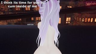 Sneaky Public Rooftop Sex With A Catgirl (POV)