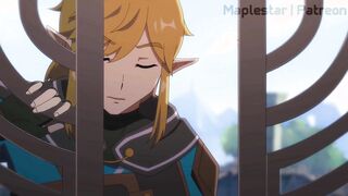 Link catches Purah working on her latest "Invention"