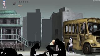 Two Aliens Getting In The Mouth and Bugs of This 2D Blonde Game for Parassite in City Part 2