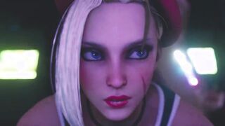 Cammy getting fucked at arcade