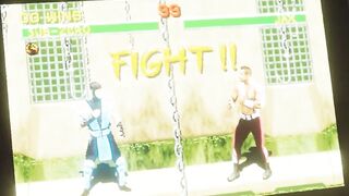 Cammy getting fucked at arcade