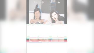 Korra and Asami's hot bending experience