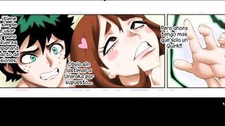 My Hero Academia: Deku and Ground Zero compete for Uravity's big ass