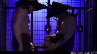 REAL LIFE HENTAI - Mortal Kombat Fight Turns Into Demonic Threesome