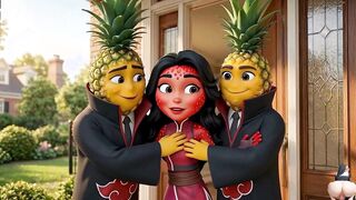 Moranguete Fucked Hard by Pineapple King & Pineapple Prince - Porno Fruit Novela Moranguete Takes Two Pineapples at Once Threesome Fruit Soap Opera